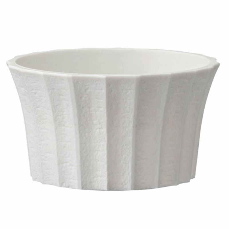 【東京堂 公式】LP4号丸型 ホワイト 10コ入 花器 プラスチック GJ000005-001