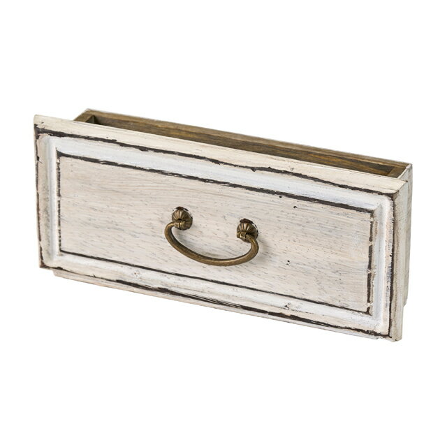 【東京堂 公式】ウォールチェスト・Cハンドル ホワイト 花器 ベース ナチュラルベース 木製 ナチュラル素材 ND045740