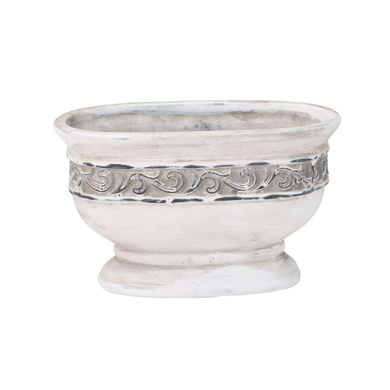 【東京堂 公式】カノンオーバルM 花器 ベース 陶器 CX000147