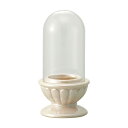 【東京堂 公式】クレイ cherir_6Φ12.5H PEARL IVORY 花器 ベース セット販売 箱付き ガラス 陶器 CC159532-314