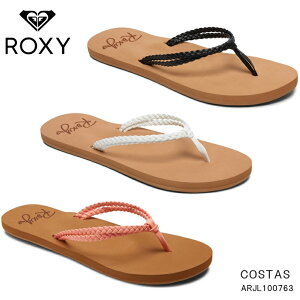 ロキシー サンダルROXY COSTAS ARJL100763ビーチサンダル トングサンダル スポサン シャワーサンダル スポーツサンダル レディース 海 砂浜 おしゃれ サンダル