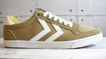 ヒュンメル スニーカーhummel SLIMMER STADIL LOW HM208967-8031 LK.MELANGEスリマースタディール ロー キャンバス スニーカー