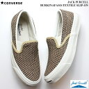 コンバース ジャックパーセル ブルキナファソテキスタイル スリップオン ベージュCONVERSE JACK PURCELL BURKINAFASO-TEXTILE SLIP-ON 33300810