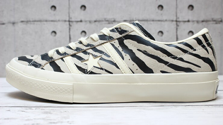 コンバース スター&バーズ ゼブラスエード OX ゼブラCONVERSE STAR&BARS ZEBRASUEDE OX 35200170 1CL755スターアンドバーズ ワンスター ゼブラ アニマル柄