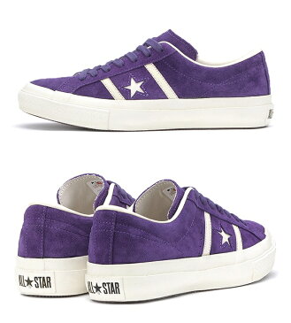 コンバース スター&バーズ スエード パープルCONVERSE STAR&BARS SUEDE 1CL538 35200030220スターアンドバーズ ワンスター