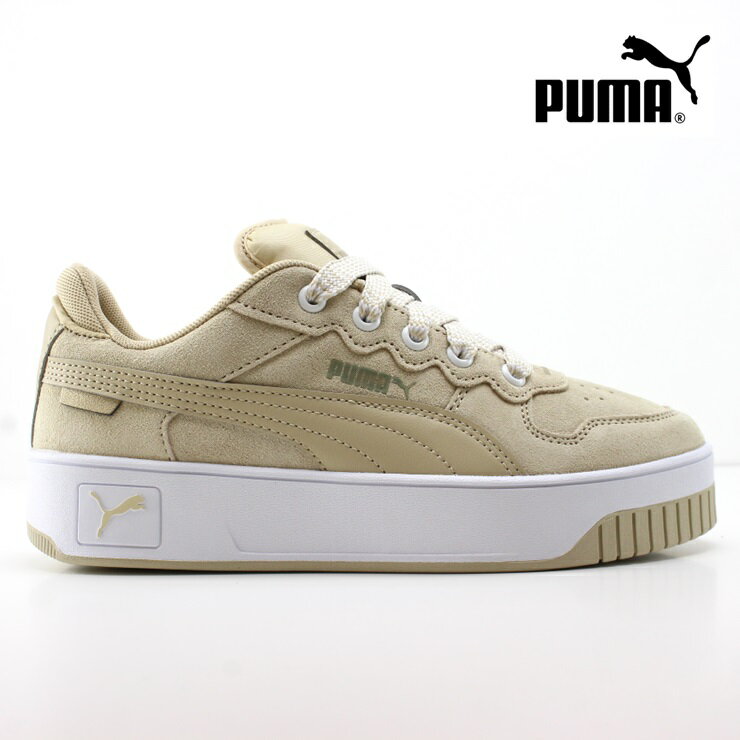 プーマ スニーカー レディースPUMA ウィメンズ キャリーナ ストリート ティック レース 392507-03厚底スニーカー