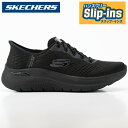 スケッチャーズ スリップインズ レディーススニーカーSKECHERS Hands Free Slip-ins ARCH FIT 2.0-EASY CHIC 150066 BBKアーチフィット 2.0 イージー シックスケッチャーズ ハンズフリー スリップインズ