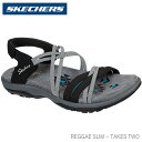 商品詳細 ブランド SKECHERS(スケッチャーズ) 商品名・品番 REGGAE SLIM TAKES TWO 163112 BKCC 素材合成繊維+人工皮革 ■商品コメント■ アッパーに滑らかなフェイクレザーとソフトなストレッチ素材を使用した、カジュアルで快適なスポーツストラップサンダルです。インソールには起毛素材の低反発メモリーフォームを採用。