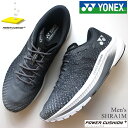 ヨネックス ランニングシューズ メンズYONEX セーフランエアラスメン SHRA1M ブラック/グレーSAFERUN AERUS MENパワークッション 厚底ランニングシューズマラソン ジョギング トレーニング 長距離 陸上