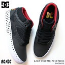 DC Xj[J[DC SHOES KALIS VULC MID ACDC MENS DM206100 XKKSJXo~bh AC/DCXj[J[ [Jbg R[gn XP[^[ XP[g bN