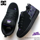 DC スニーカーDC SHOES SABBATH CT GRAFFIK DM216106 XKKSディーシーシューズ コートグラフィックブラック サバススケボ スケートボード