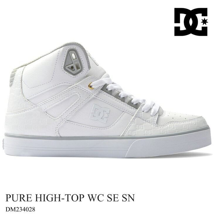 DC スニーカーDC SHOES PURE HIGH-TOP WC SE SN DM234028 WKLピュアハイトップ シューズ スケーター スケート