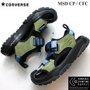 コンバース MSD CP/CFC ブラック/グリーン/ブルー 34201110CONVERSE CAMPING SUPPLYキャンプ 水陸両用 川遊び 水遊び アクアシューズ ウォーターシューズ アウ