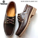 ティンバーランド アイコン 3-アイ クラシック ラグ ブラウン 30003Timberland ICON 3-EYE CLASSIC LUG モカシンシューズ デッキシューズ