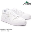 ラコステ スニーカーLACOSTE LINESHOT 223 4 SMA 46SMA0110-21G ホワイトラコステ ラインショット