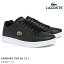 ラコステ スニーカーLACOSTE CARNABY EVO BL 21 1 SM00021-312 ブラックラコステ カーナビー