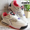 ディアドラ スニーカーDIADORA REBOUND ACE WN 175534A-8485 WHITE/AZALEA PANSYレディーススニーカー厚底スニーカー ダッド系 プラットフォーム