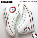 コンバース オールスター （R） ハローキティ HI ホワイトCONVERSE ALL STAR (R) HELLO KITTY HI31309450サンリオ コラボスニーカー