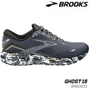 ブルックス ランニングシューズ メンズBROOKS GHOST15 BRM3933 BXCMゴースト15 ランニングシューズウォーキング マラソン ジョギング トレーニング 長距離 陸上