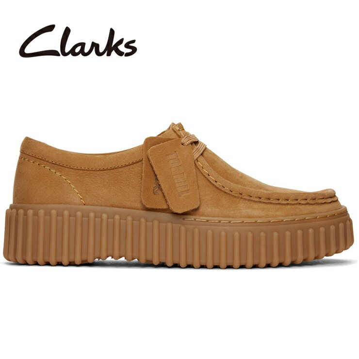 クラークス クラークス トーヒルビー ライトタンヌバックClarks Torhill Bee 26172084ワラビー デザートブーツ モカシン