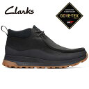 クラークス ATLトレックウォールブーツゴアテックス ブラックヌバックClarks ATLTKWallBTGTX 26173926ワラビー デザートブーツ モカシン