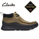 クラークス ATLトレックウォールブーツゴアテックス ダークオリーブヌバックClarks ATLTKWallBTGTX 26174531ワラビー デザートブーツ モカシン