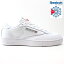 リーボック クラブシー 85Reebok Club C 85 Shoes ホワイト/シャークグレー 100000154リーボック 厚底スニーカー