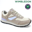 ウィンブルドン スニーカー レディースWIMBLEDON L041 サンドベージスニーカー 運動靴 通学 ウォーキングシューズ 靴 女性 シューズ 3E 幅広(4)
