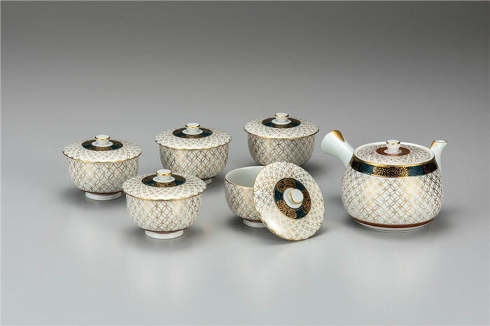 蓋付茶器 プレゼント 金七宝 九谷焼 日本制 急須 湯呑 セット 食器 湯呑 おしゃれ プレゼント 茶碗 高級 かわいい 可愛い来客用 湯呑みセット 湯のみ 陶瓷器 食器 プレゼント ギフト マイギフト 店急須 湯 み 湯のみ お茶 茶器セット おしゃれ ギフト プレゼント