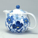 ポット(アミ付) お花畑 ティーポット 九谷焼 ( 陶器 茶器 茶道具 金婚式 銀婚式 結婚記念日 両親 妻 夫 ギフト お祝い プレゼント 贈り物 内祝 新築...