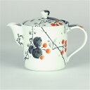 九谷焼 うまちゃMHポット大 山帰来 ティーポット 急須 きゅうす お茶 和食器 おしゃれ かわいい 可愛い 来客用 (海外のご友人への日本のお土産 喜寿 事務...