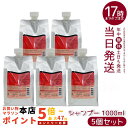 【5個セット】ルベル IAU イオリコミント クレンジング シャンプー 1000ml