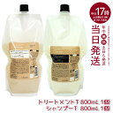 【詰替え2点セット】ルベル シーソー ヘア&スキャルプトリートメントタイト T タイト 800ml & シャンプーT タイト 800ml 詰替えセット LEBE...