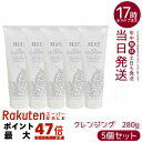 【5個セット】ポリシー化粧品 ゲルクレンジング 徳用サイズ 280g 毛穴汚れ 敏感肌 ニキビ メイク落とし ジェル ノンオイル 保湿