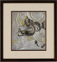 電鋳額 竜 ( パネル フレーム 壁掛け 壁飾り 絵画 美術品 イタリアン雑貨 新築祝い 開店祝い 飾り 日本製 おすすめ おしゃれ かわいい ギフト プレゼン...