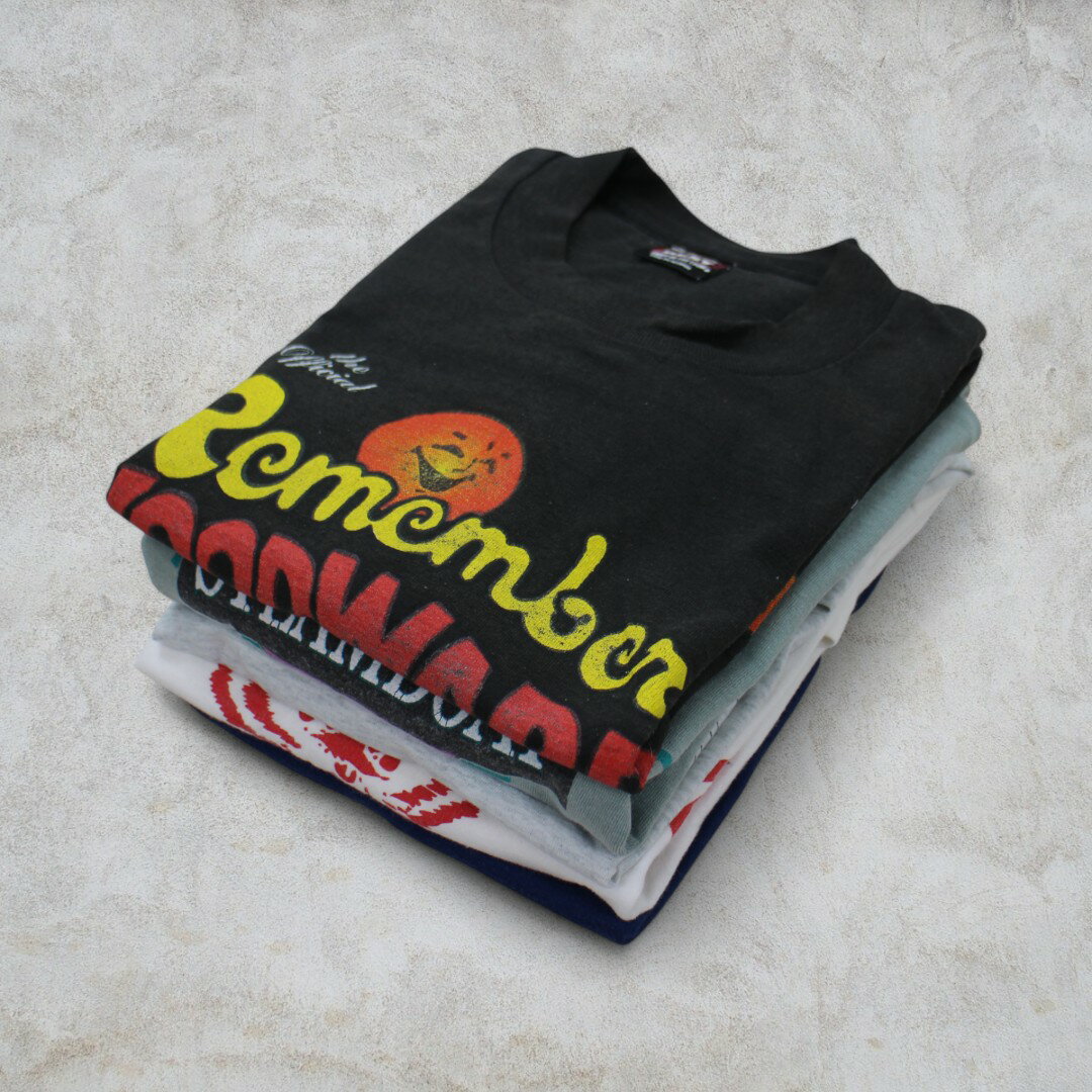 【古着 Tシャツ 5枚セット】アメリカ古着 半袖プリントTシャツ まとめ おまかせ アソート 古着卸 業販 古着 メンズ tシャツ