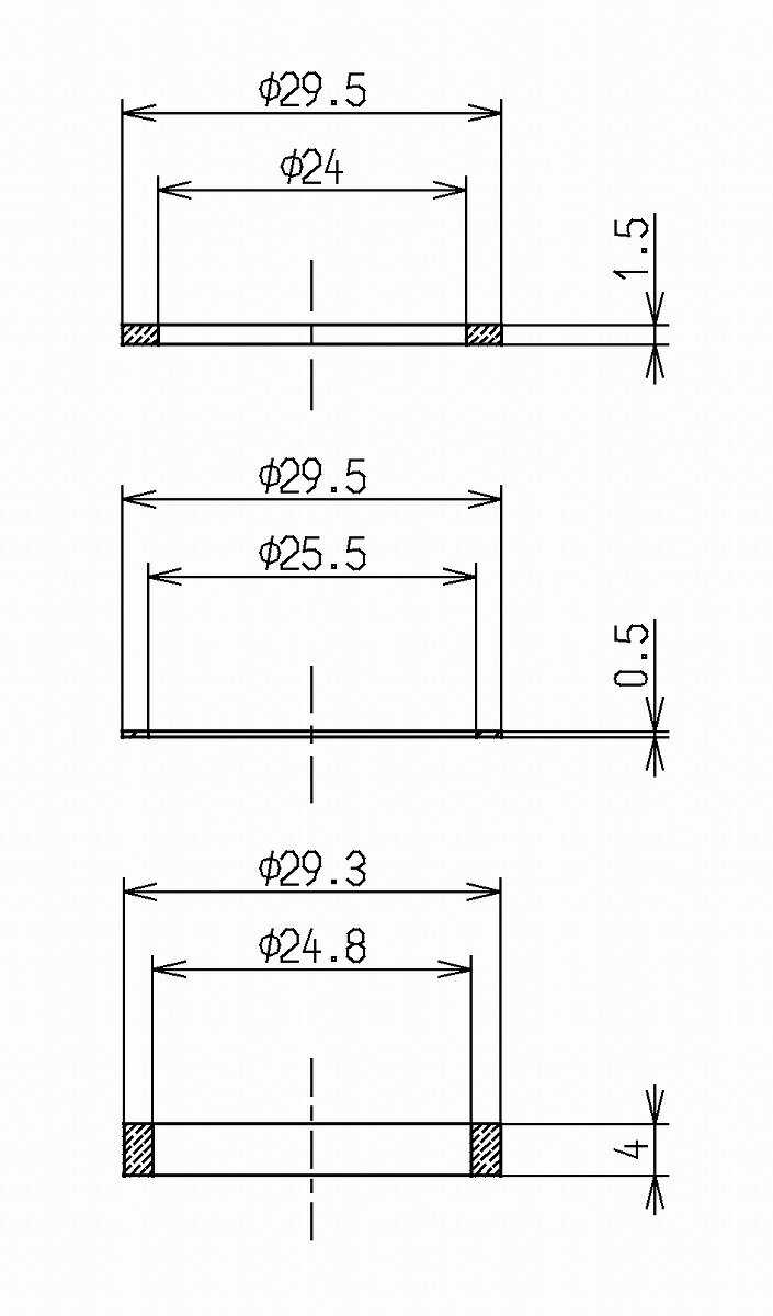 【ゆうパケット対応】TOTO 25mm水栓用パ...の紹介画像2