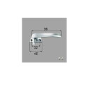 トステム(LIXIL) カムラッチハンドル AZWS100 【CP】