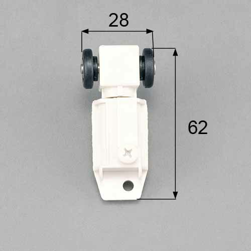 【メール便対応】トステム（LIXIL）　浴室中折ドア吊車セット（上部吊部品）左用　DCZZ326