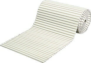 カクダイ（KAKUDAI）　シャッター式風呂フタ（アイボリー）〔幅700mm×長さ10m〕　2490C-700X10