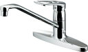 【在庫処分セール!】 カクダイ(KAKUDAI) 給湯制限シングルレバー混合栓(分水孔つき) 116-104