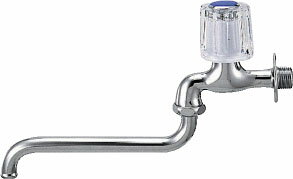 カクダイ（KAKUDAI）　Cハンドル自在水栓（青）　7061C-13×170