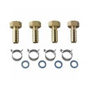 SANEI(三栄水栓) ペアホース金具セット T421-4S-15A