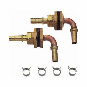 SANEI（三栄水栓） ユニット貫通L金具 T431-32S-15A