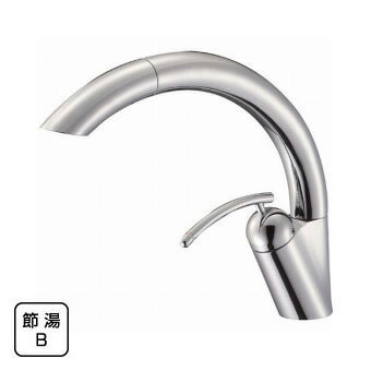 SANEI（三栄水栓）　EDDIES　シングルワンホールスプレー混合栓　寒冷地用　K8790JK-13