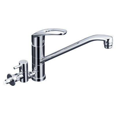 KVK　流し台用シングルレバー式混合栓　KM5041HTTU