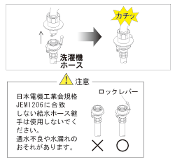 KVK　緊急止水機能付回転ノズル（W26-20)　PZ787
