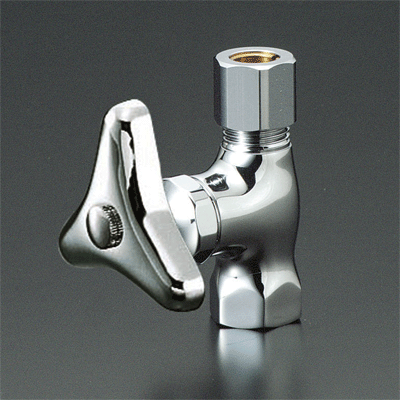 KVK　ストレート形止水栓（ドライバー式）　K31AP5NB