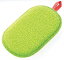 【メール便対応】マーナ（MARNA） ニュースリム 食器洗いスポンジ グリーン K-005