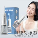 高品質大好評!【■最短翌日配達■期間限定P20倍還元中!!】口腔洗浄器 ジェットウォッシャー 携帯型歯間ジェット IPX7防水 350MLタンク 5種類の水流モ...